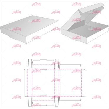 طرح برش لیزری جعبه کادویی و بسته بندی2