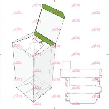 طرح برش لیزری جعبه کادویی و بسته بندی47