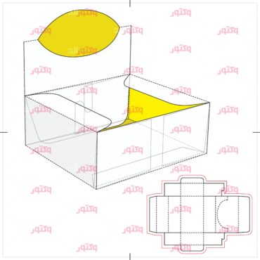 طرح برش لیزری جعبه کادویی و بسته بندی35