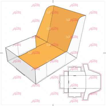 طرح برش لیزری جعبه کادویی و بسته بندی40