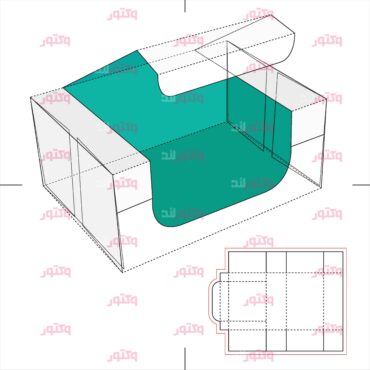 طرح برش لیزری جعبه کادویی و بسته بندی23