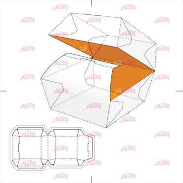 طرح برش لیزری جعبه کادویی و بسته بندی29